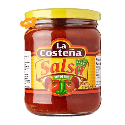 La Costena Medium Salsa Dip sauce 453g saus