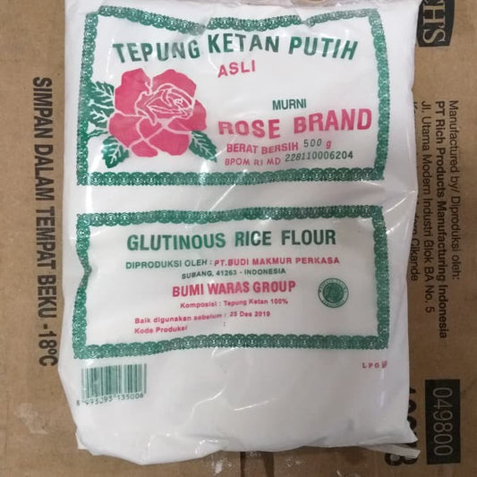 tepung ketan putih rosebrand 500gr