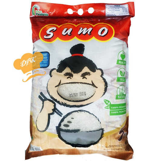 Beras SUMO Merah 5kg pulen sushi nasi goreng