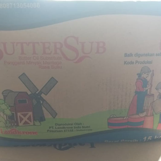 Buttersub Milky 250gr / BOS rasa susu / butter oil subtitute
