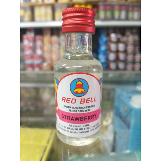 Red bell strawberry 30ml redbell essence pasta no colour