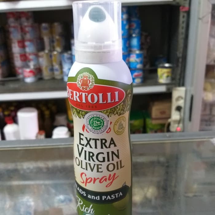 BERTOLLI extra virgin 145ml spray minyak zaitun semprot extra virgin