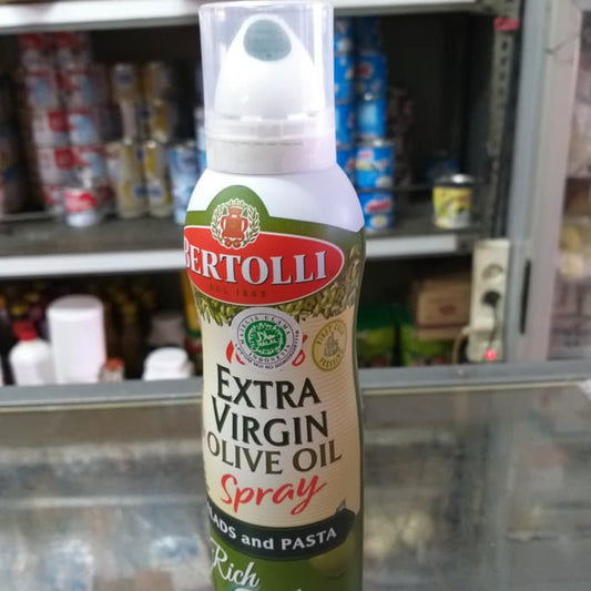 BERTOLLI extra virgin 145ml spray minyak zaitun semprot extra virgin