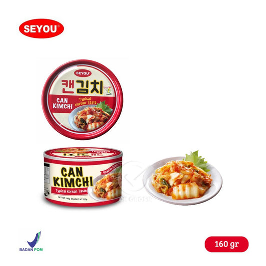 Kimchi 160gr kaleng can ready to eat sawi lettuce korean food