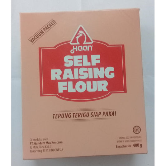 haan self raising flour 400 gr