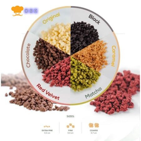 La Kreiva Cookie Crumble Crumb 250 gram Topping martabak cake donat