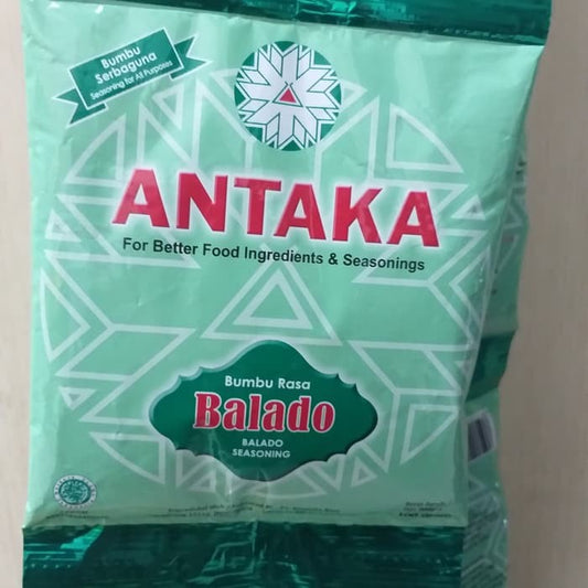 Bumbu tabur ANTAKA BALADO 100gr siap pakai bubuk kentang cimol