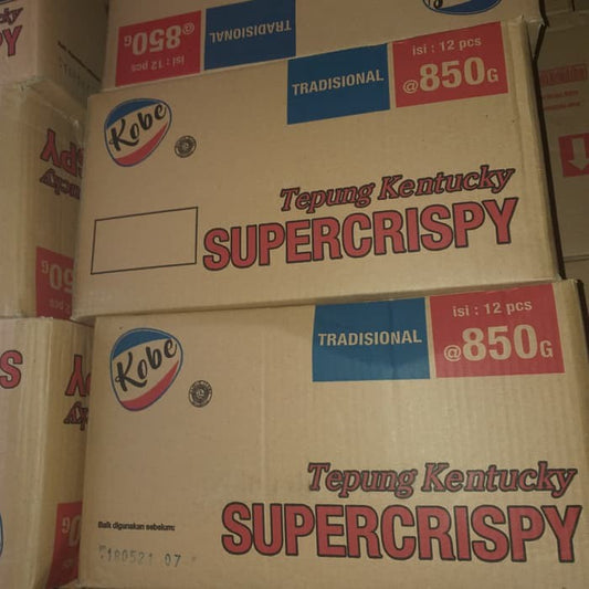 [DUS] kobe crispy 850gr kobe tepung bumbu kentucky super crispy
