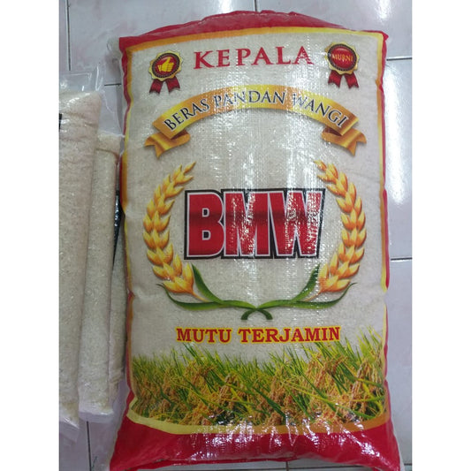 beras pandan wangi cilamaya BMW 20kg (grab)