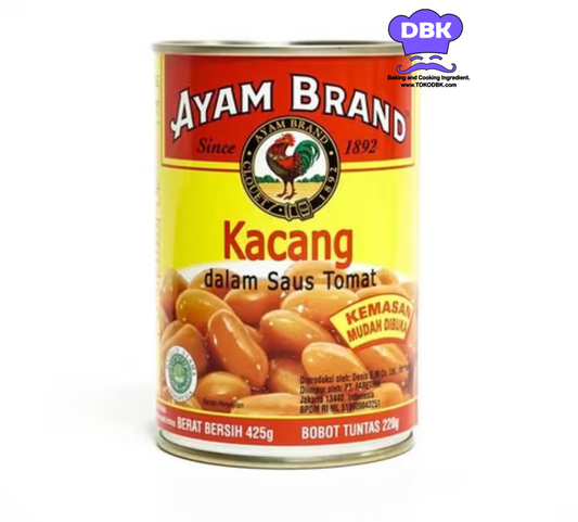 AYAM BRAND BAKED BEANS 425 GR KACANG DALAM SAUS TOMAT