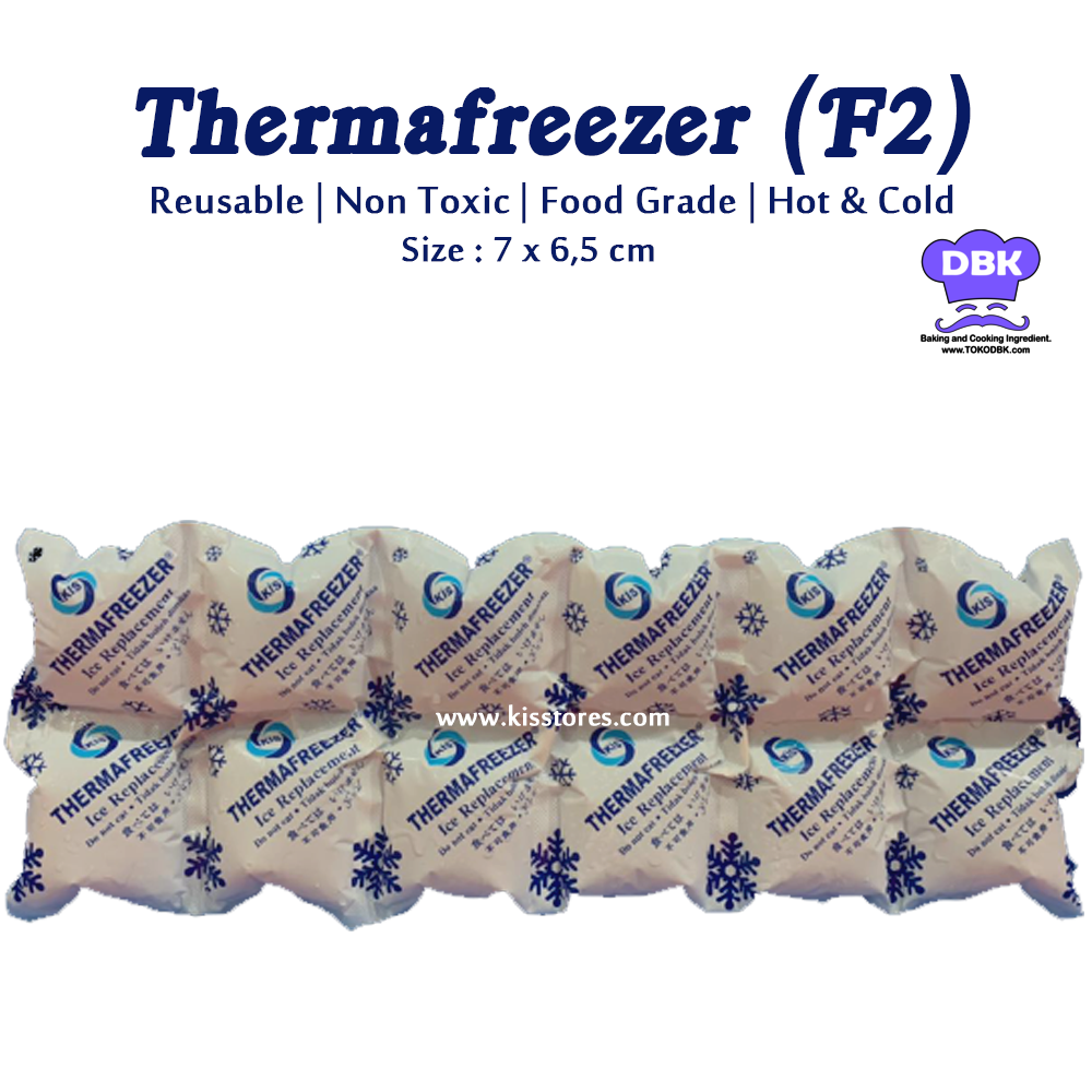 ice gel pack Thermafreezer F2 pengganti es batu dan dry ice pack lembaran pendingin paket