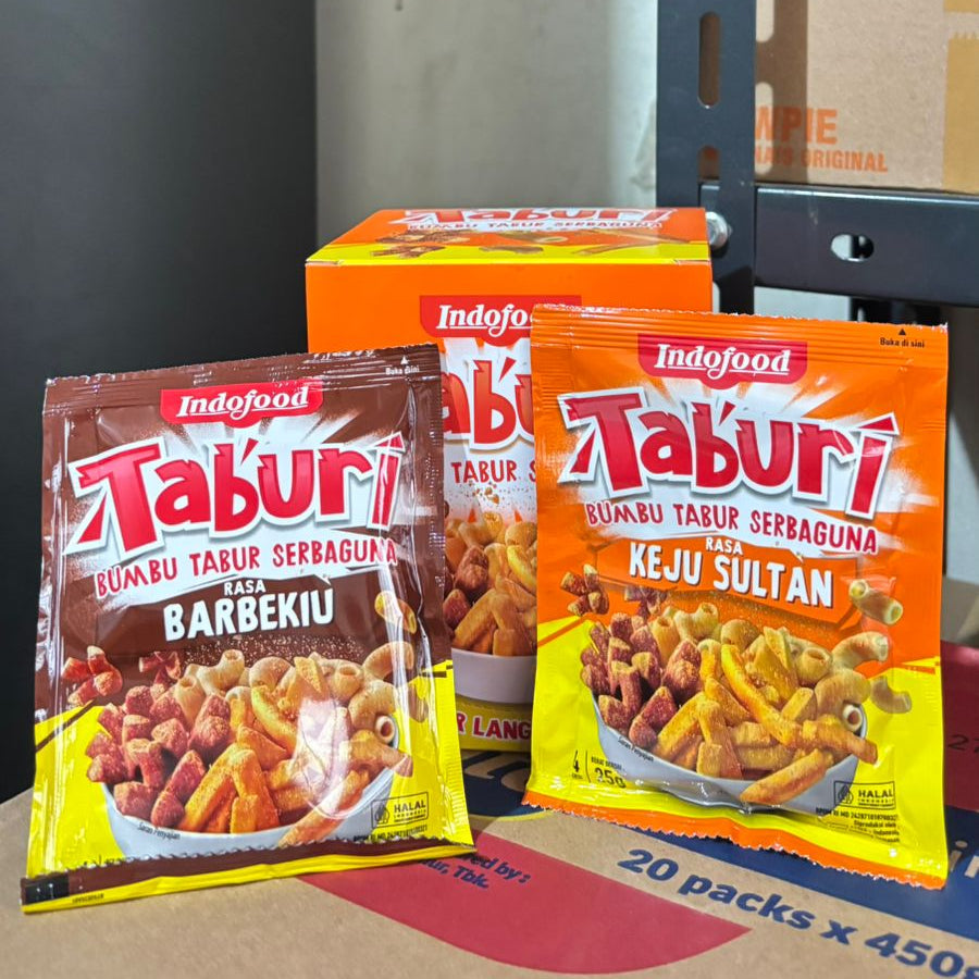 Indofood Bumbu Tabur 25gram keju jagung barbeque Kentang Goreng cimol