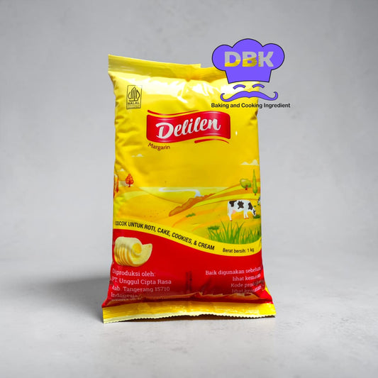 Mentega DELILEN 1kg Pouch kemasan Pabrik
