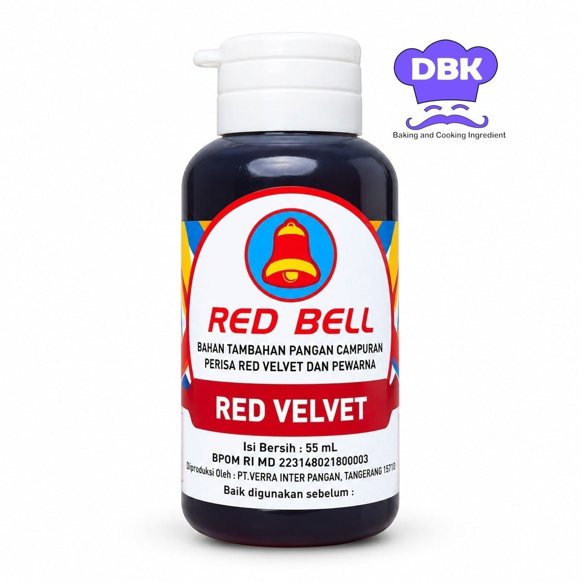 RED BELL PASTA Red Velvet 55 mL – Pewarna Perisa Makanan dan aneka kue