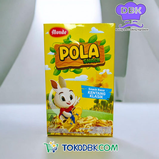 Monde Pola Snack 25Gr (Cemilan Rasa Kentang) biskuit kue snack anak