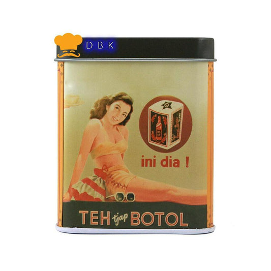 Teh cap Botol Vintage 20 teabag tea teh kaleng teh botol hijau