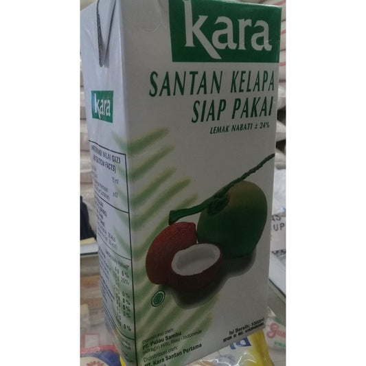 kara 1lt Santan KARA 1 liter