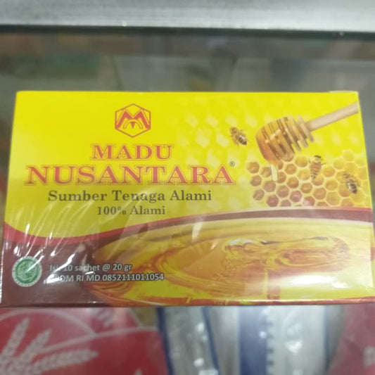 MADU NUSANTARA 20gr madu sachet madu asli