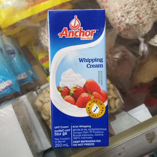 anchor whipping cream 250ml / anchor whip cream