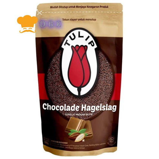 TULIP MESES 500 GR POUCH ORIGINAL CHOCOLADE HAGELSLAG choco rice