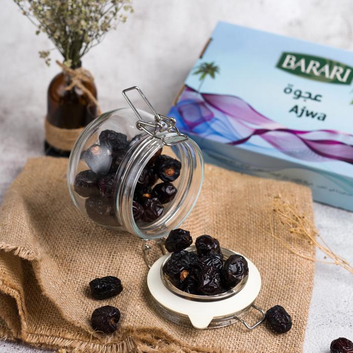 BARARI Ajwa Kurma Arab 500gr Premium Dates High Quality Tekstur Lembut