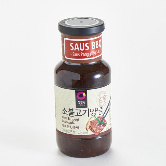 Daesang Chung Jung One Galbi Marinade Sauce- Saus BBQ 280g CJO