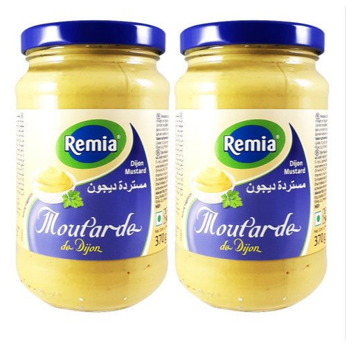 REMIA mustard dijon 370gr de dijon gluten free bukan maestro