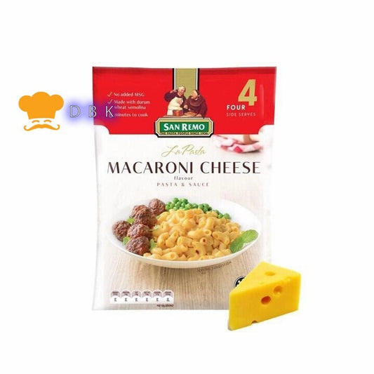 SAN REMO La Pasta MAC & CHEESE Macaroni Keju 120 Gr Instant