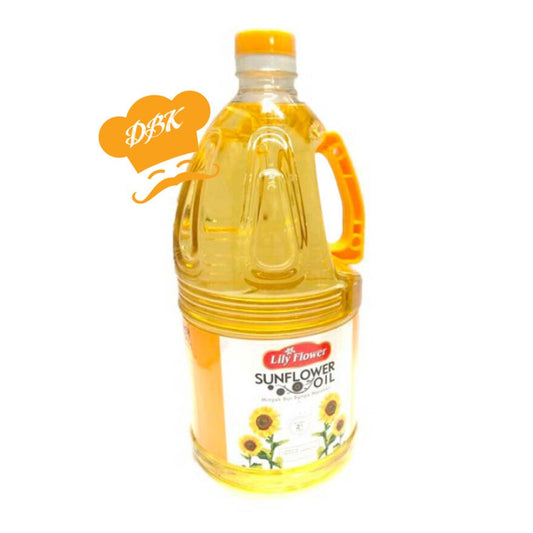 Lily Flower Sunflower oil 2L minyak bunga matahari sehat