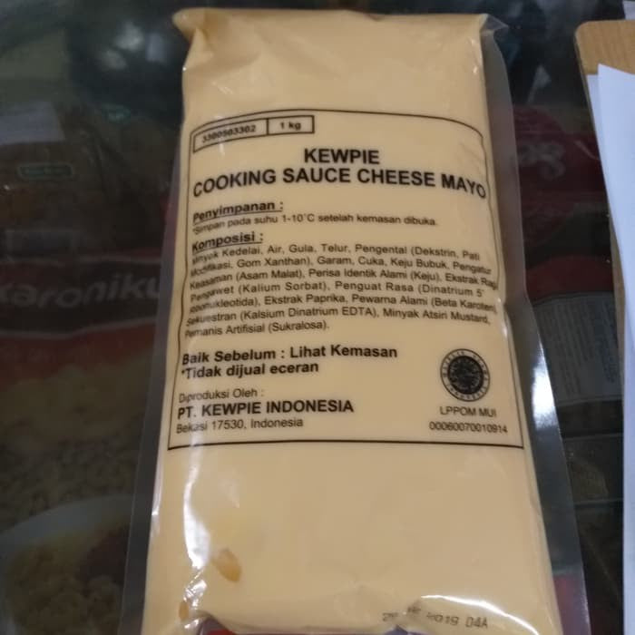 kewpie cheese mayo 1kg cooking sauce mayo cheese jepang