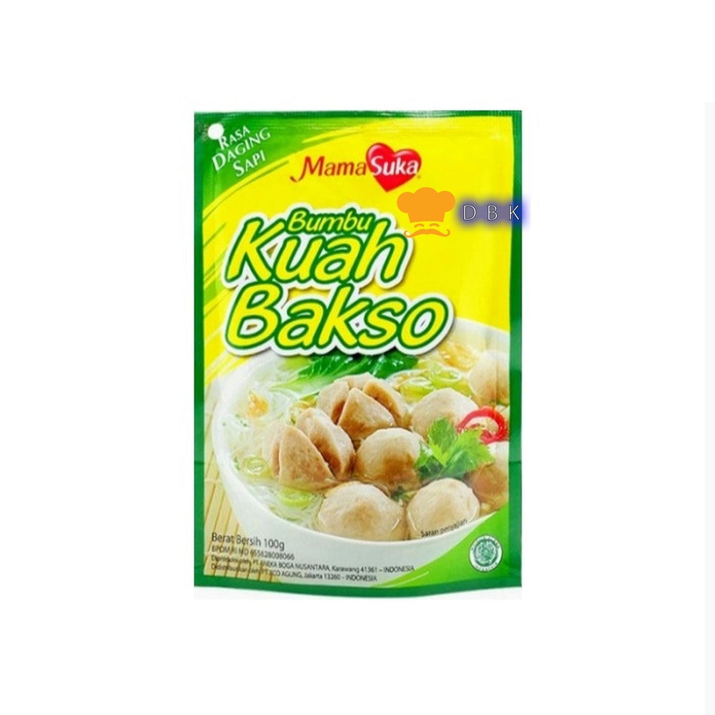 Bumbu Kuah Bakso Mamasuka 100gr Rasa Gurih Daging Sapi