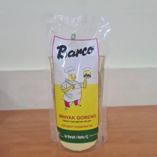 Minyak Goreng BARCO 1lt minyak bening