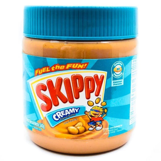 skippy creamy 340gr / selai kacang halus