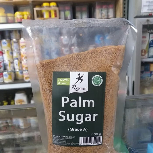 gula ricoman palm sugar 400gr 100% aren gula semut pido