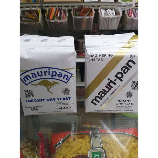 mauripan lokal impor 500gr ragi yeast