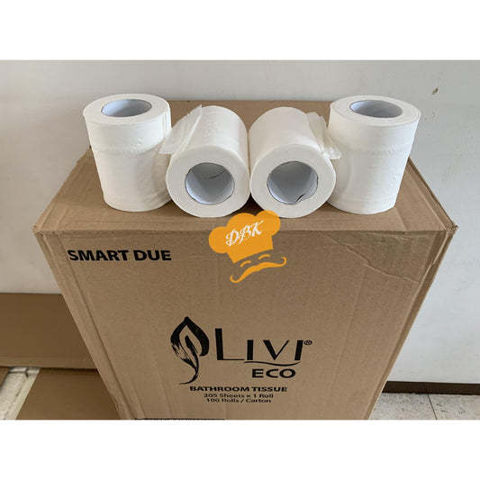 Tissue LIVI SMART DUE 205s (Tisu Roll WC)