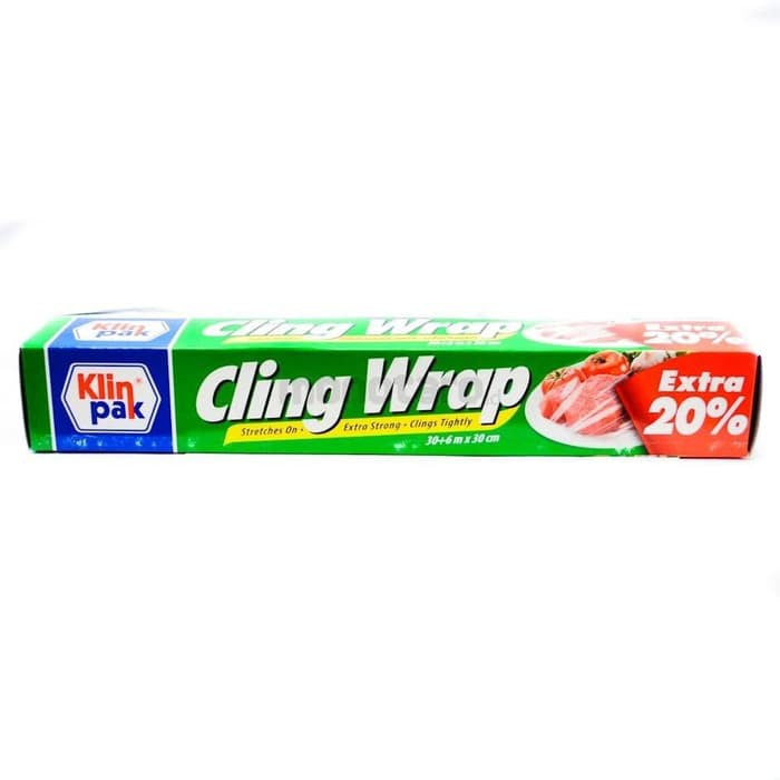 Klin Pak Cling Wrap 30m x 30cm pembungkus makanan plastic wrap