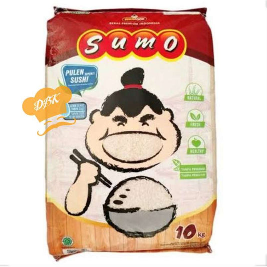 beras SUMO merah 10kg pulen sushi nasi goreng