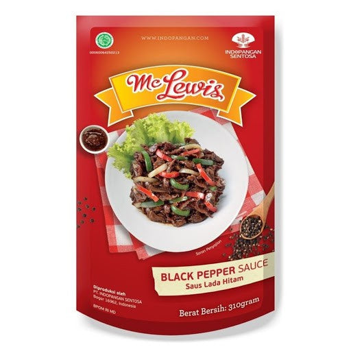 Saus lada hitam MCLEWIS blackpepper 310gr Murah