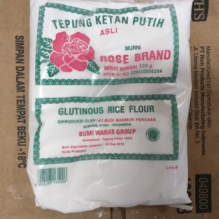 tepung ketan putih rosebrand 500gr