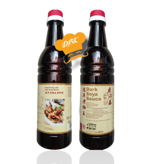 KCT Dark Soy sauce 640ml soya sauce kwong cheong thye