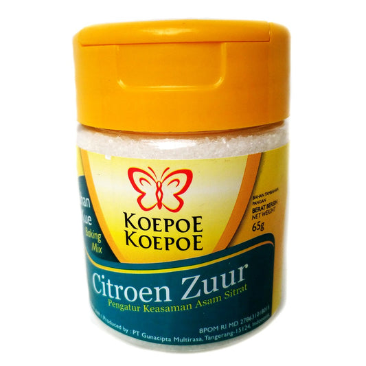 KOEPOE KOEPOE Citroen Zuur Baking Mix 60g citrun Kupu Pengatur Asam Sitrat