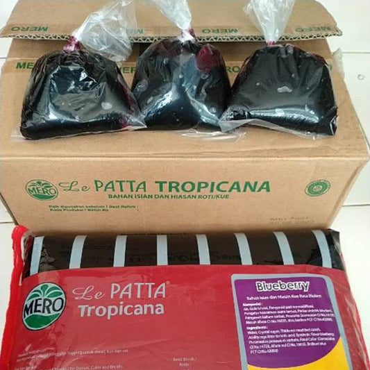 Selai Lepatta Mero Topping Olesan Isian Roti jam 250 gram tropicana durian mangga strawberrry