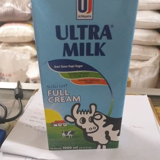 susu uht ultramilk 1lt full cream