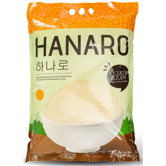 Hanaroo Beras Korea 5kg Korean Rice Bibimbap Doshirak