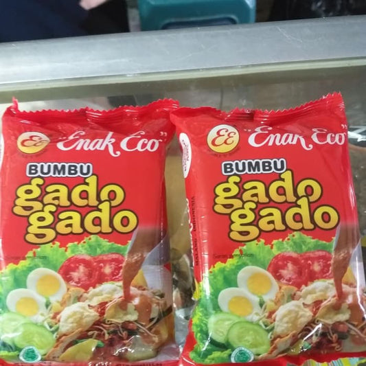 bumbu gado gado enak eco 185gr bumbu kacang rempah