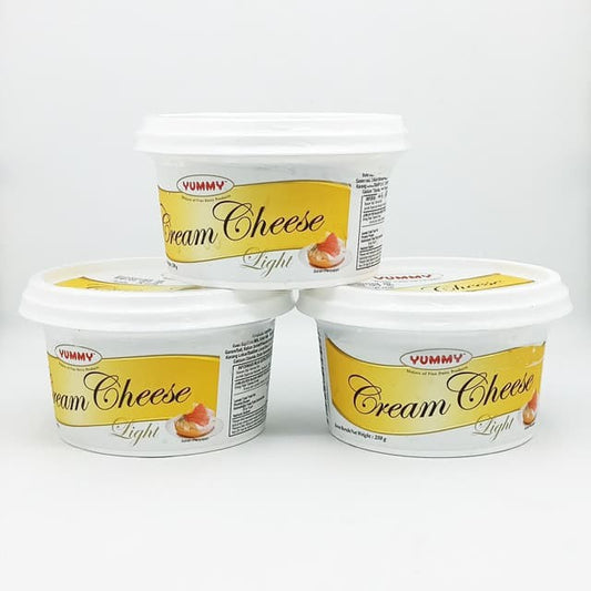 Cream Cheese Light 250GR - YUMMY CREAM CHEESE LIGHT High Quality