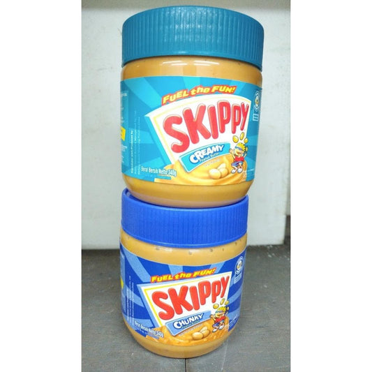 selai skippy kacang creamy chunky 340gr