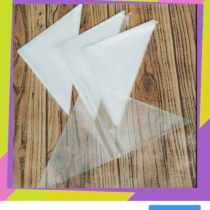 plastik Segitiga / Piping Bag per 5pcs