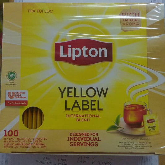 Lipton 100tb steril ada amplop di setiap teabag nya